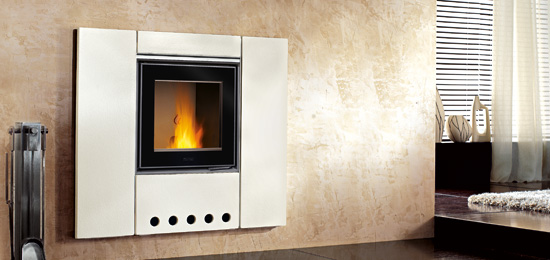 Thermo Pellet Fireplace by Piazzetta