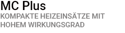 Scheitholz-Heizeinsätze Kompakte MC Plus